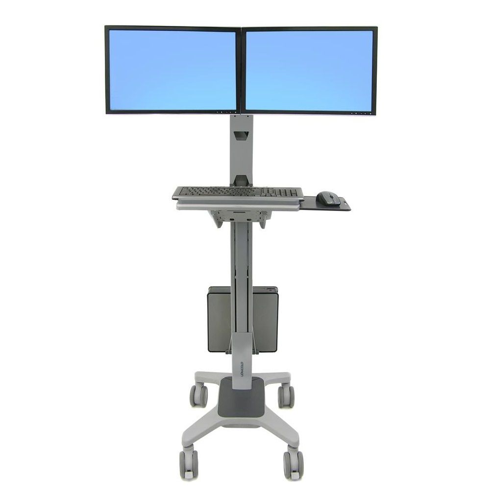 Ergotron Cart Neo-flex Dual Wideview Workspace