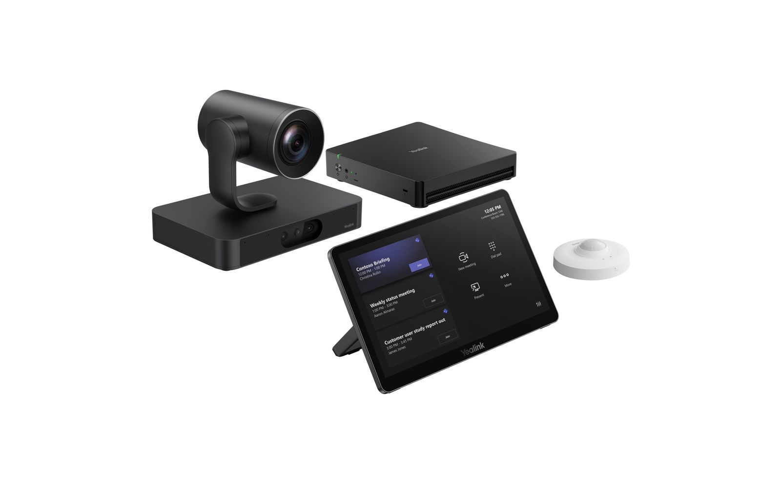 Yealink (MVCS80-C5U-000)MTR KIT,SMARTVISION80(1),MTOUCHPLUS,MCORE4 Mini Pc, Large Room