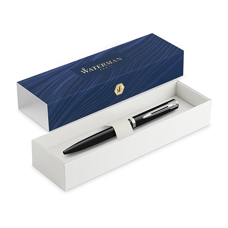 Waterman Impr BP Blk Lacq Med, image 1 of 2