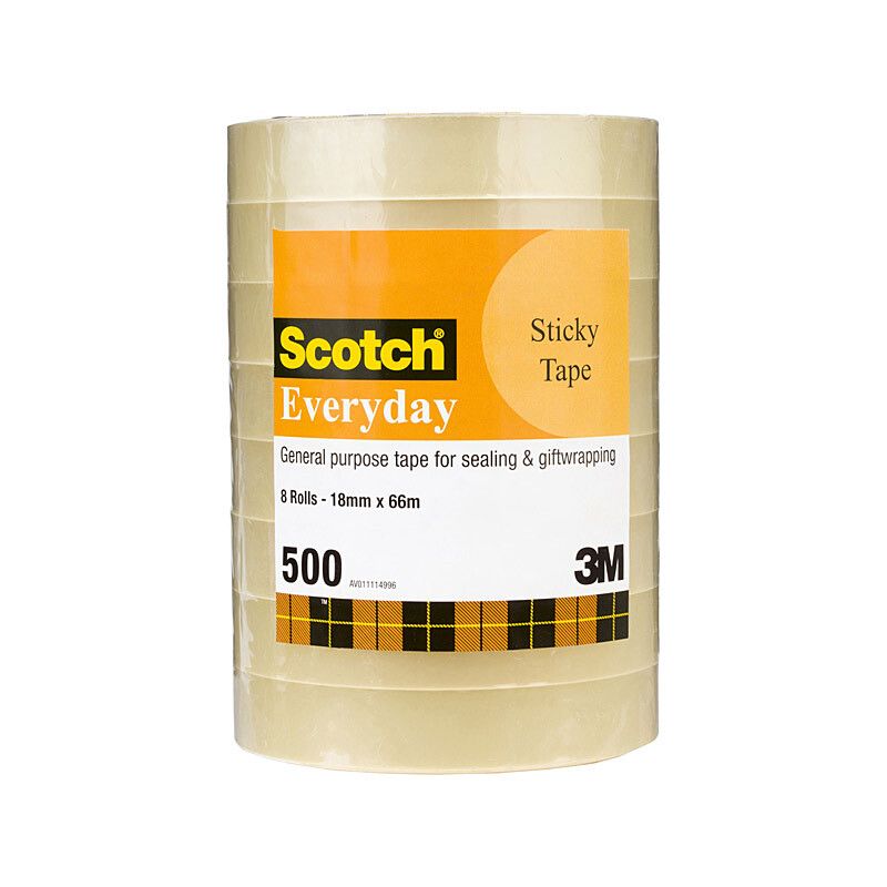 Scotch Tape 502 18MMX66M TWR8, image 1 of 4