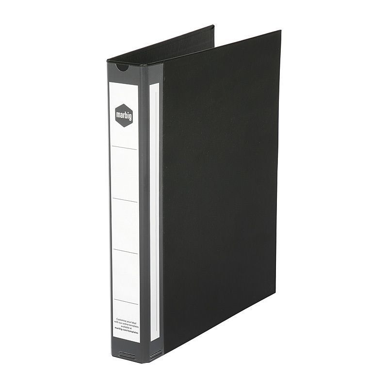 Mbg R/bnd DX A4 25MM 2D PE Blk