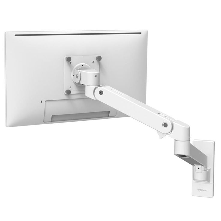 Ergotron LX Pro Arm Single Display Wall-mnt Whi
