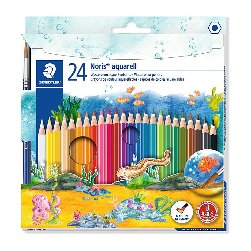 Staedtler Aquar Col Penc BX24