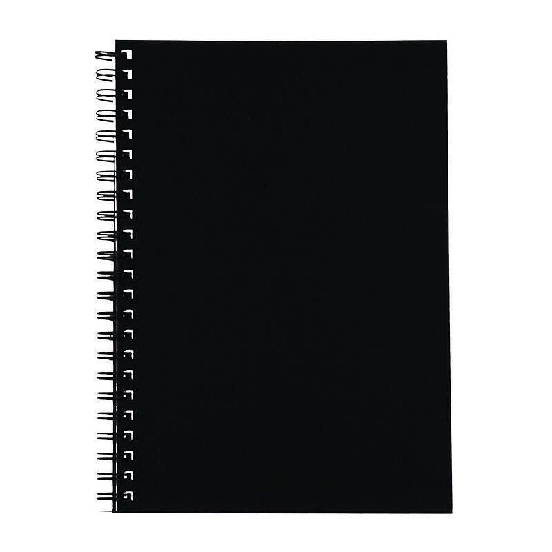 Spirax 512 HD Cover A4 Blk PK5