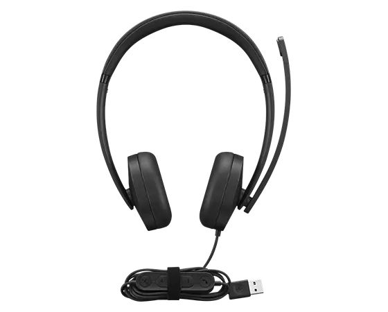Lenovo Usb-a Wired Stereo Headset Gen 2, image 1 of 6