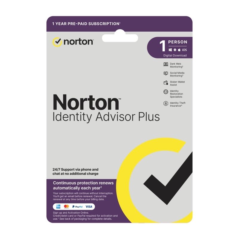 Norton Identity Adv Plus Key