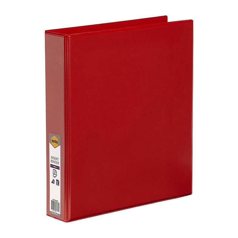 Mbg I/bndr C/v A4 2DR 38MM Red