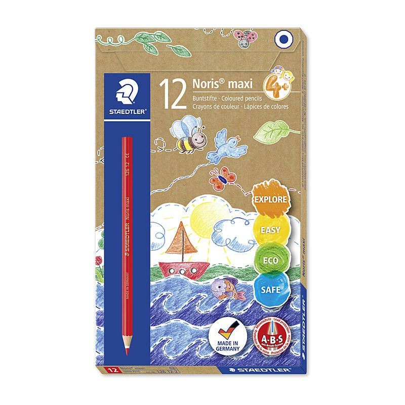 Staedtler NC Maxi Col Red PK12