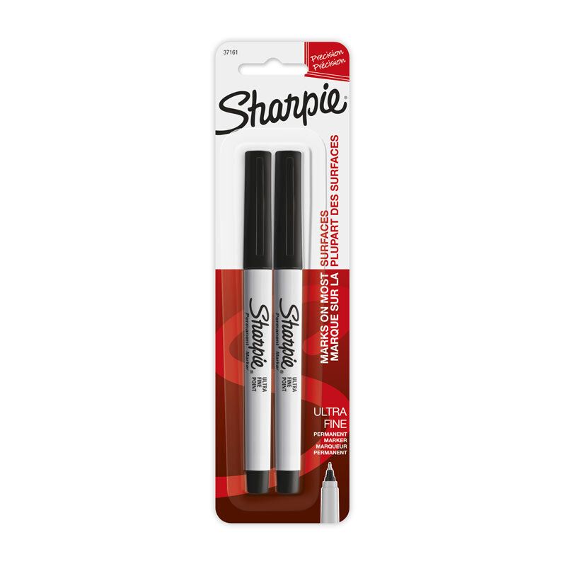 SH Perm Mrkr Ufp Blk PK2 BX6, image 1 of 3