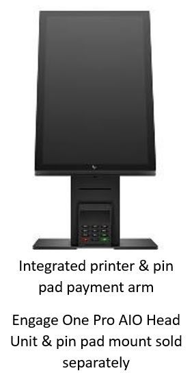 HP Eng Express Countertop 4 Inc Ptr/pay Arm