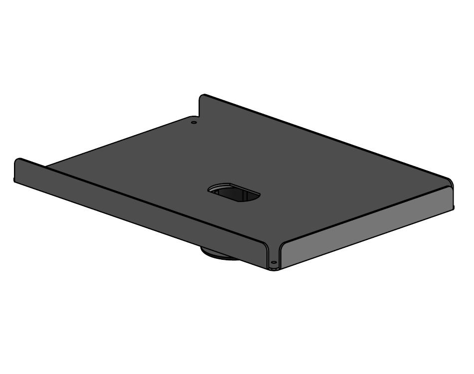 Spacepole Essentials Plate Epson TM-U220 Blk
