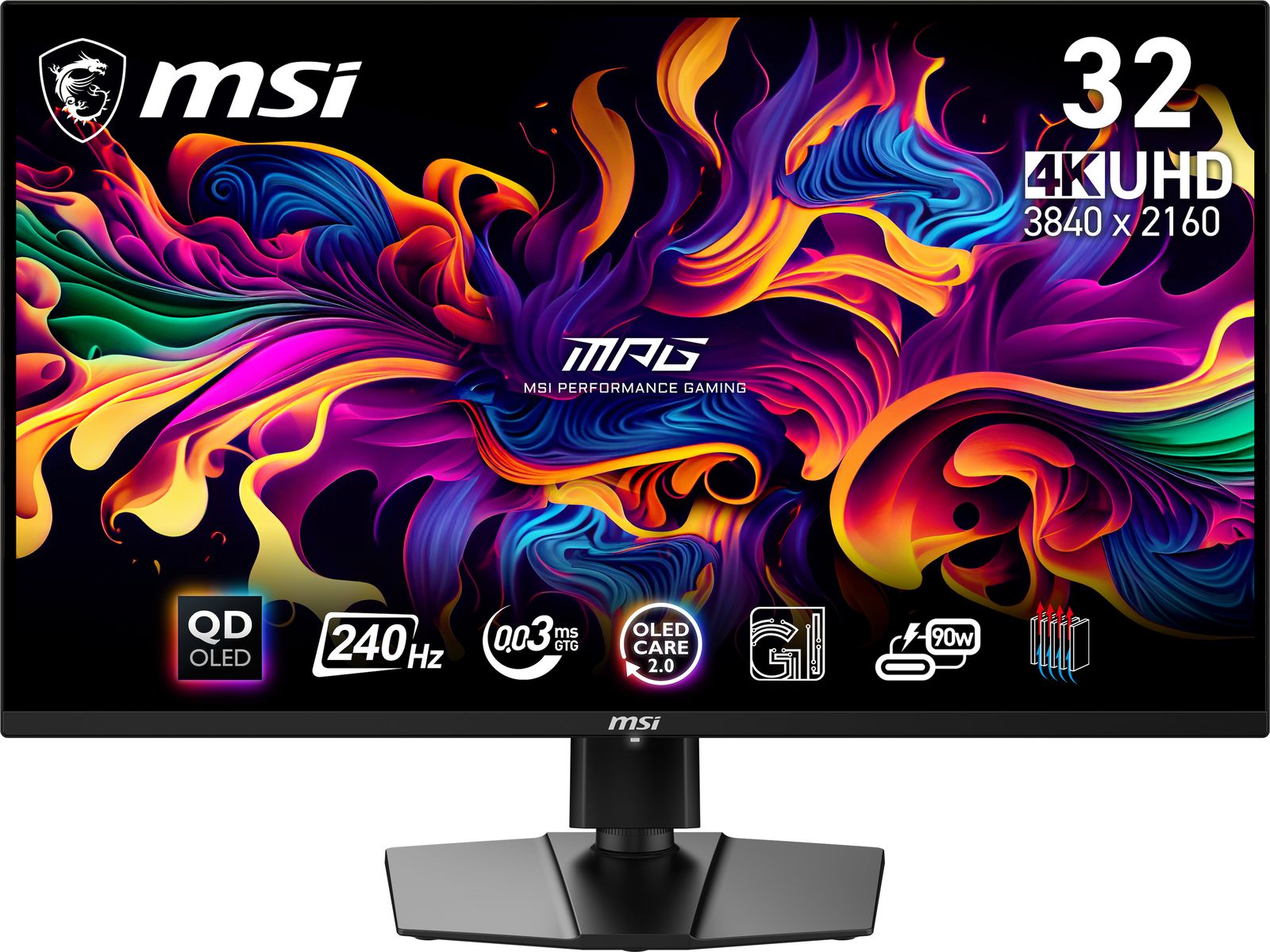 FLAT/32 Qd-oled QHD/240HZ/ True Black 4, image 1 of 27
