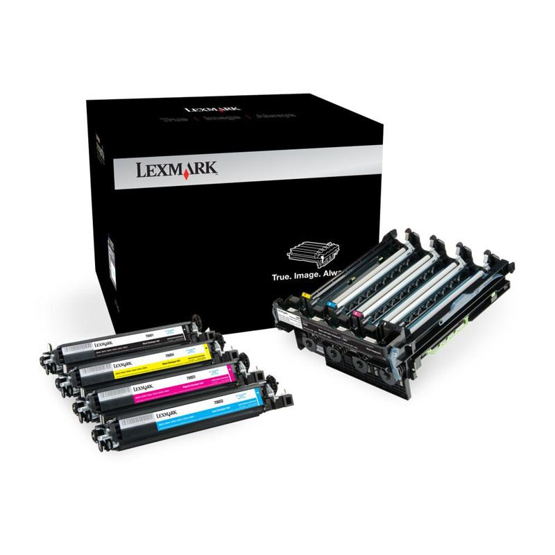 Lexm 700Z5 BK & Clr Image Unit