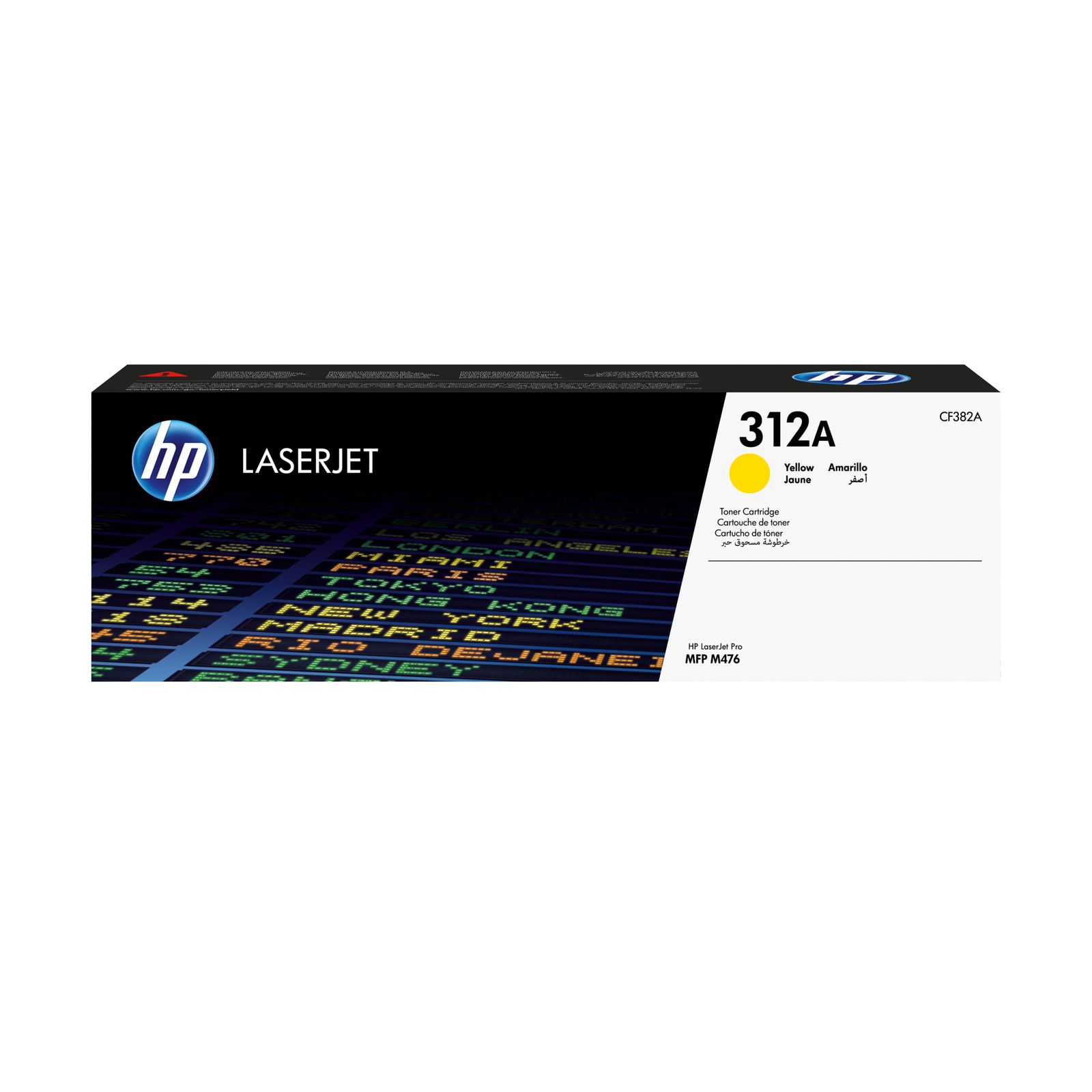 HP CF382A #312A Yellow Toner Cartridge (2,700 Yield), image 1 of 8