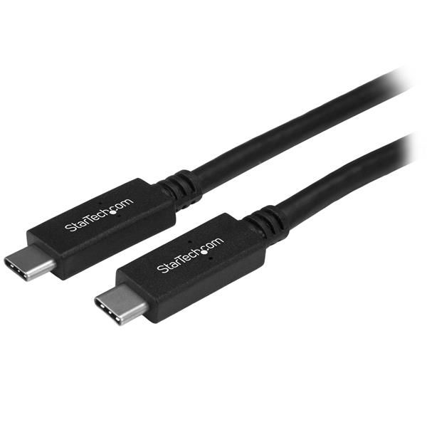 Startech 50CM Usb-c 3.1 Cable, TB 3 Compatible, Black, 2YR, image 1 of 4