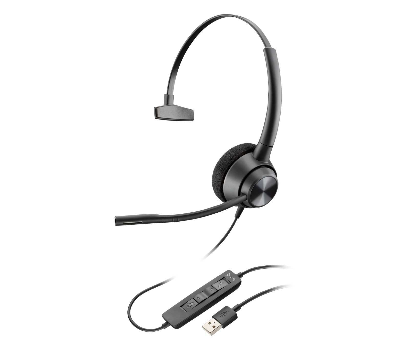HP Poly Encorepro EP310 Mono Wired Headset, Usb-a (eol, Soh Only, NO Backorders)