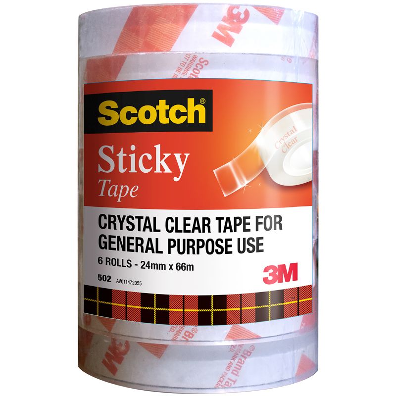 Scotch Stcky Tpe 502 24MM TWR6