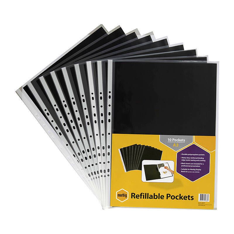 Mbg D/book Refill A3 10 Pkts