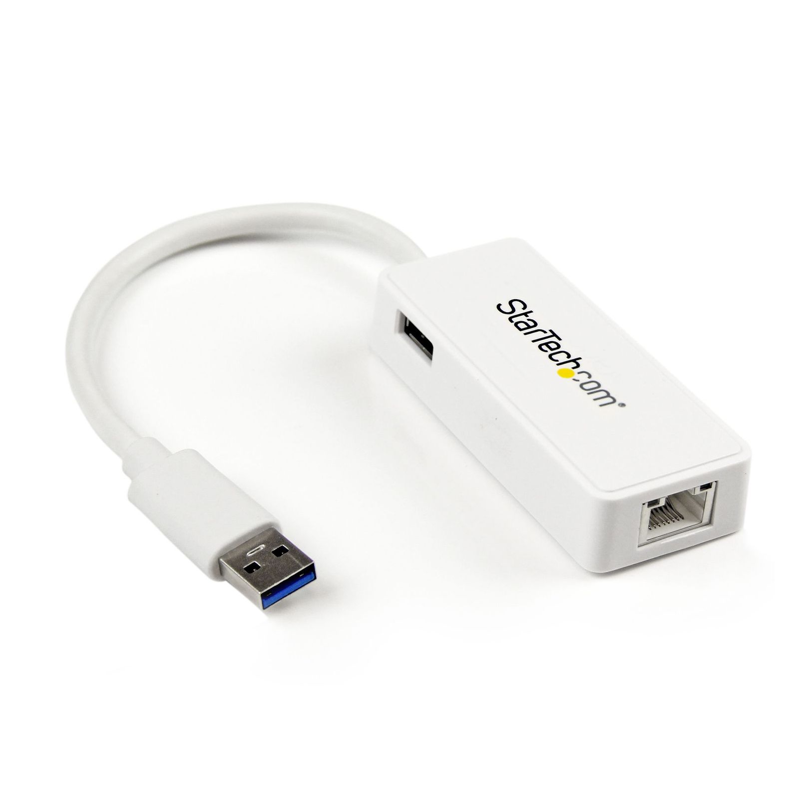 Startech Usb 3.0 TO Gbe Adapter, Usb 3.0(1), White, 2YR, image 1 of 7