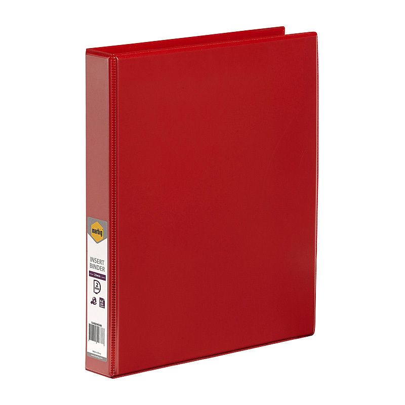 Mbg I/bndr C/v A4 2DR 25MM Red