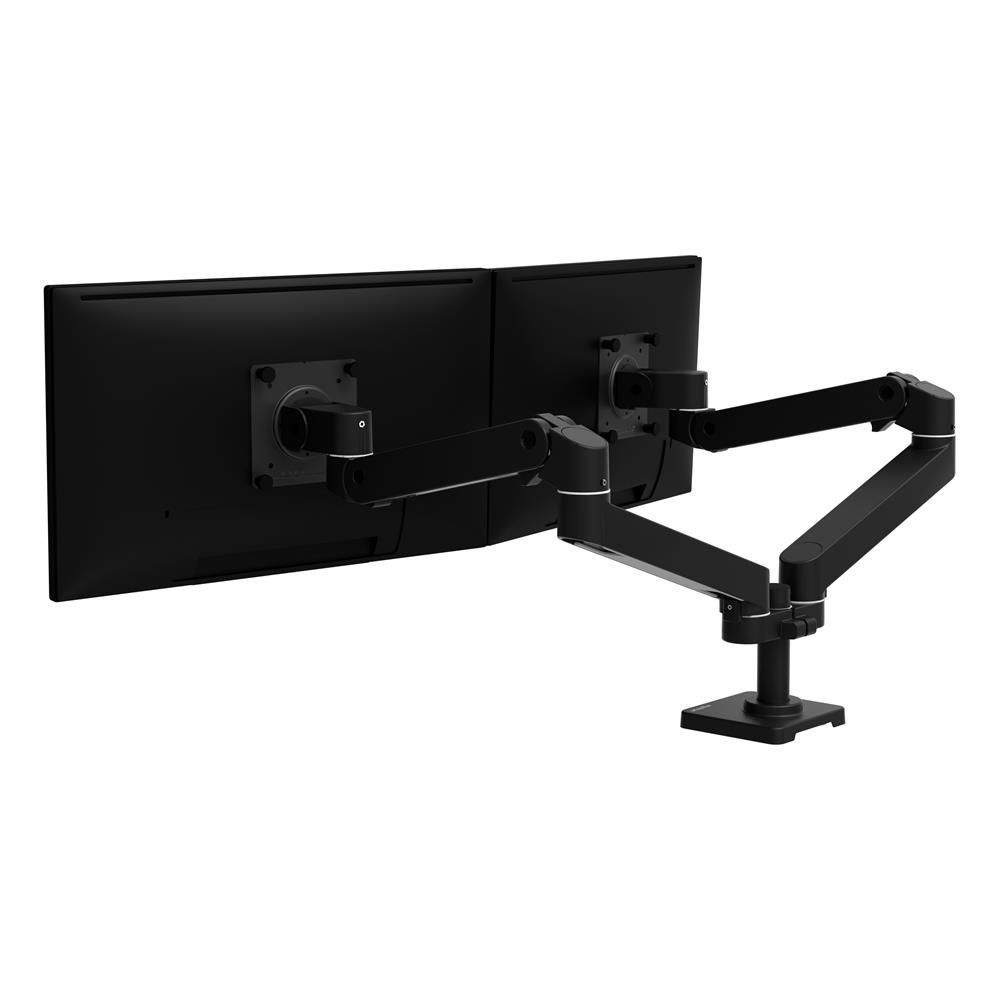 Ergotron LX Pro Arm Dual Side-by-side Blk