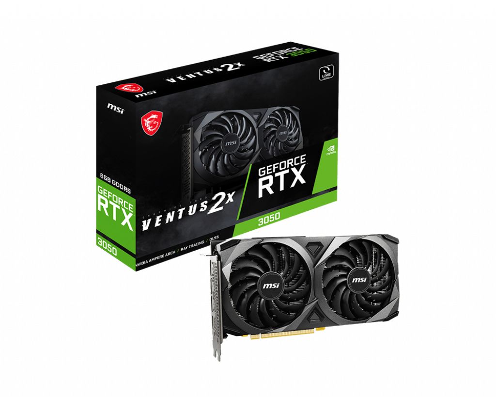 Geforce Rtx 3050 Ventus 2X 8G OC, image 1 of 5