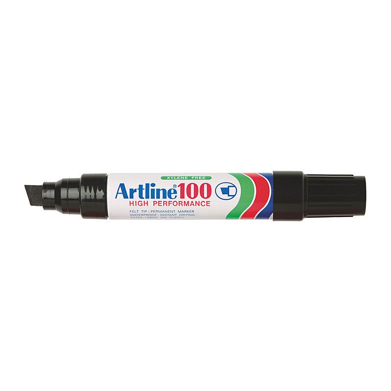 Artline 100 Perm Mrker Blk BX6