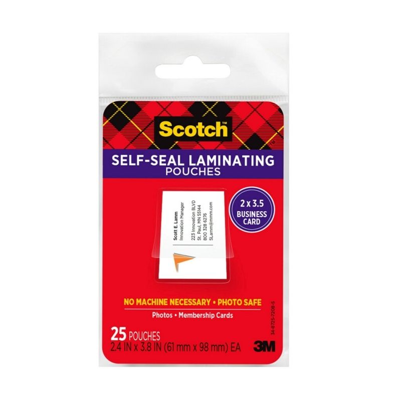 Sct Selflaminate Pch PK25 BX12