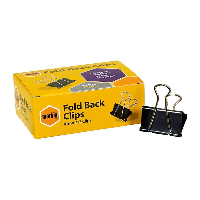Mbg Foldbk Clip 41MM BX12 SL12