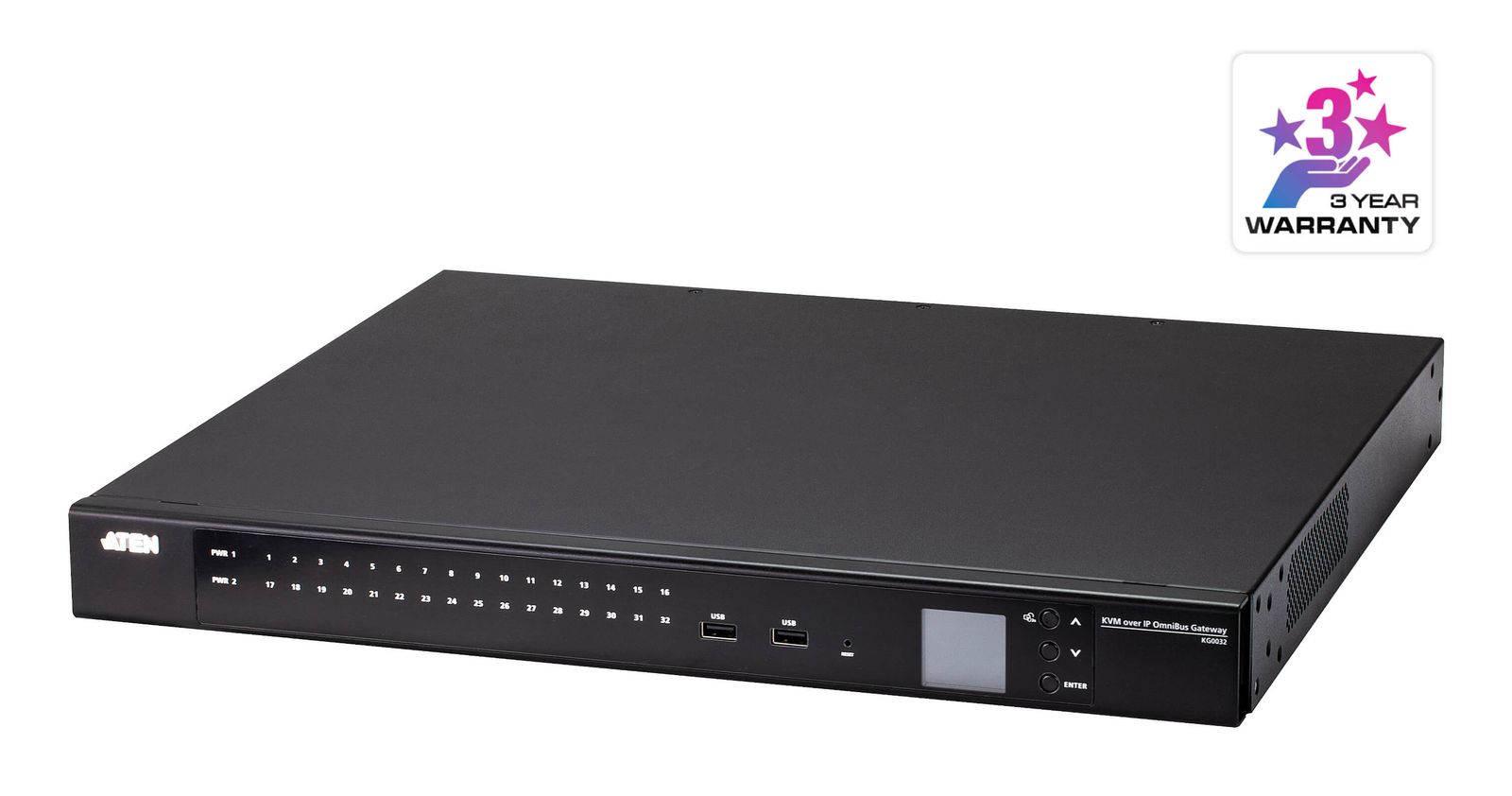Aten 32-PORT Kvm Over IP Omnibus Gateway, image 1 of 3