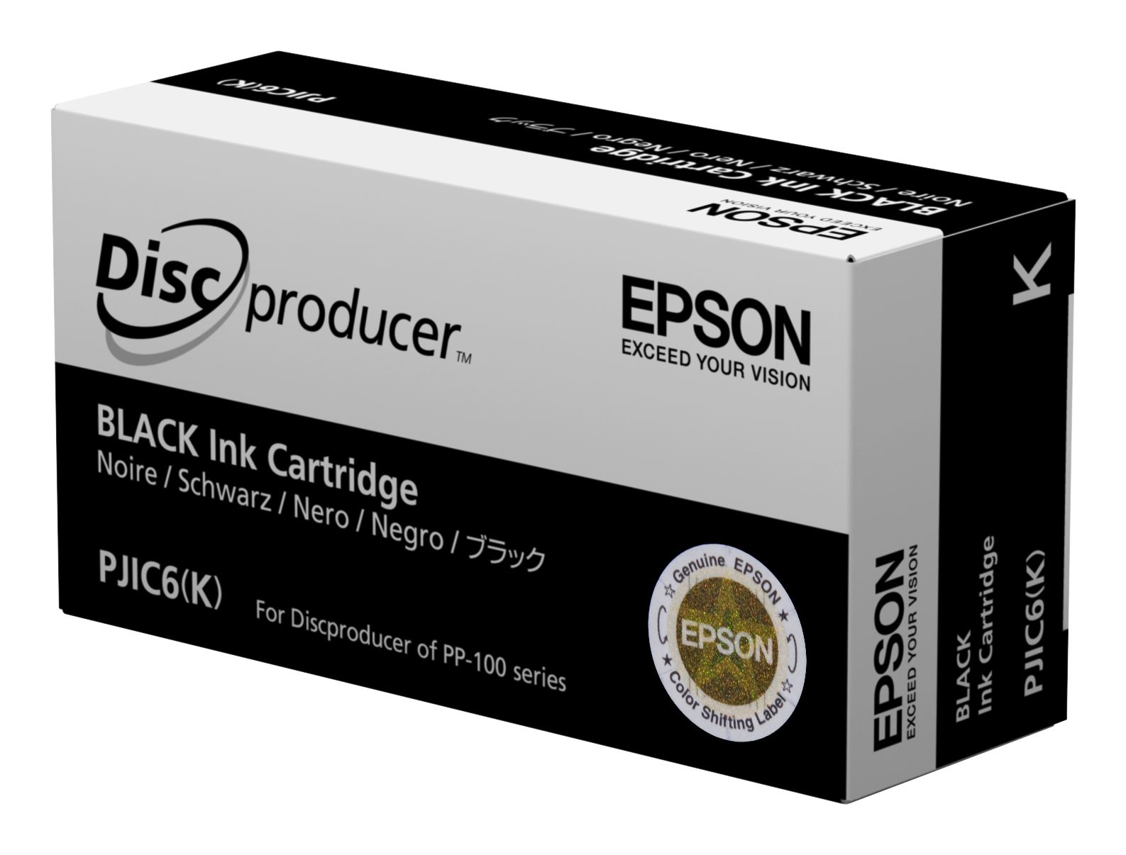 Epson PJIC6 Black Ink, image 1 of 3