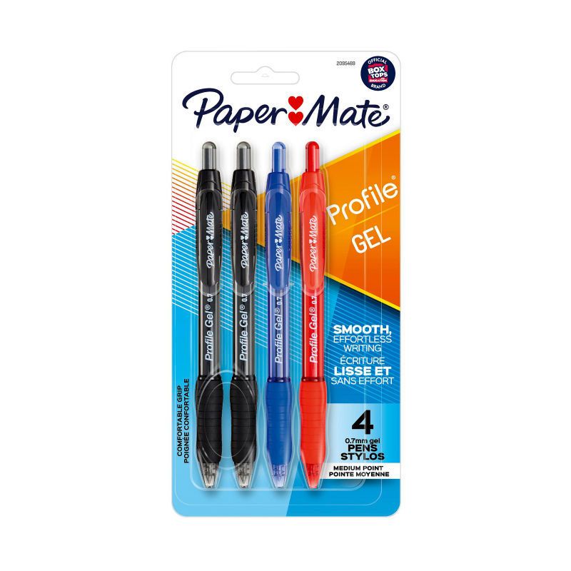 PM Prfl Gel 0.7MM Ast PK4 BX6, image 1 of 3