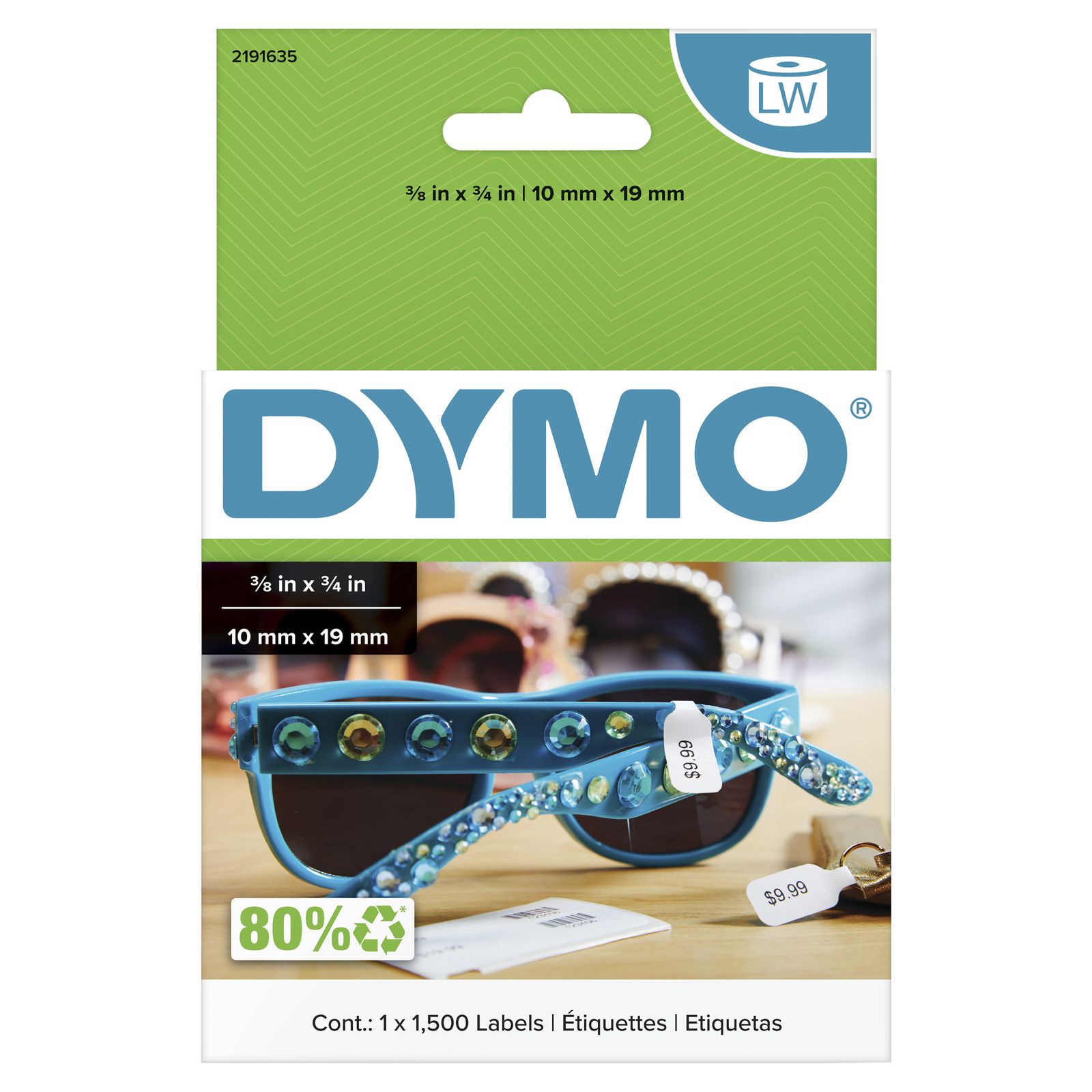 Dymo LW Price Tag Labels 2UP, image 1 of 12