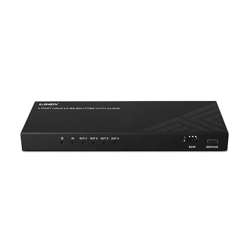 Lindy 4 Port Hdmi 8K Splitter, image 1 of 4