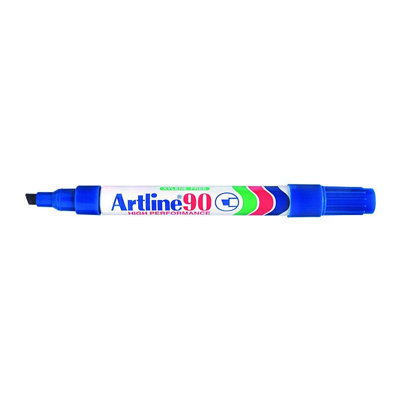 Artline 90 Perm Mrker Blu BX12
