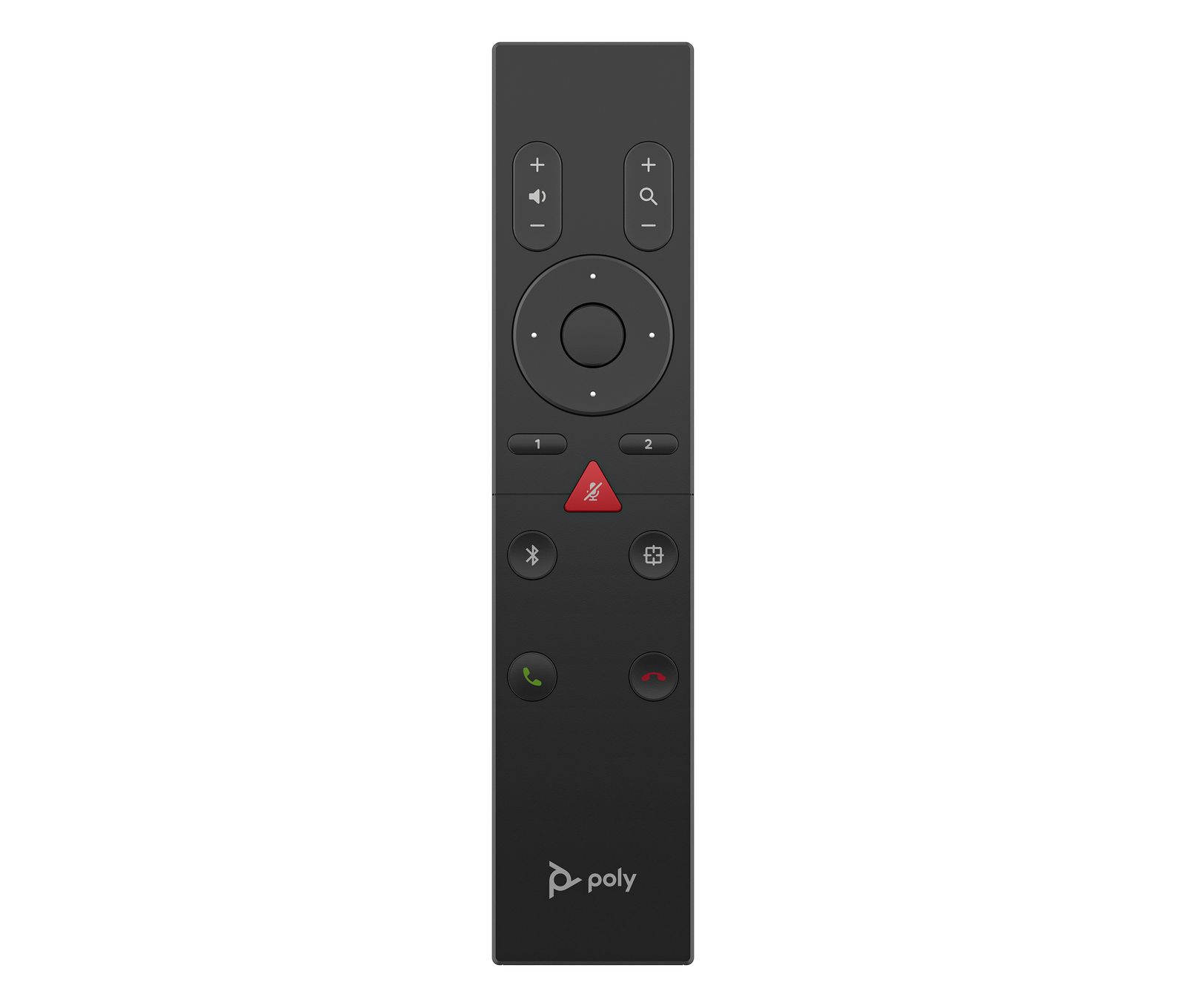 HP Poly Studio Usb Remote Control for R30, Studio Usb, V12, V52, V72, Batteries Included, image 1 of 3