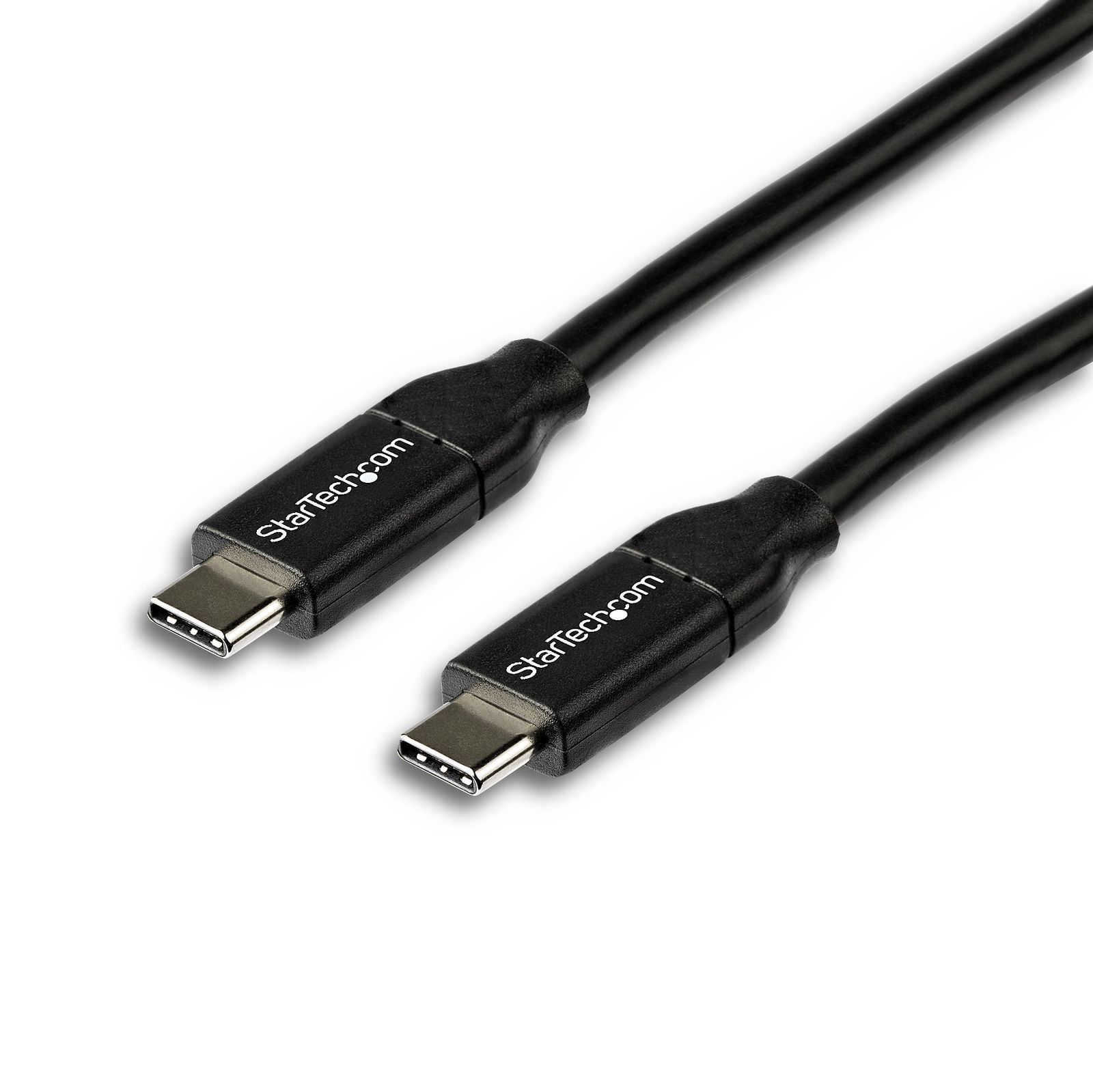 Startech 2M Usb-c 2.0 Cable, 5A Pd, TB 3 Compatible, Black, 2YR, image 1 of 5