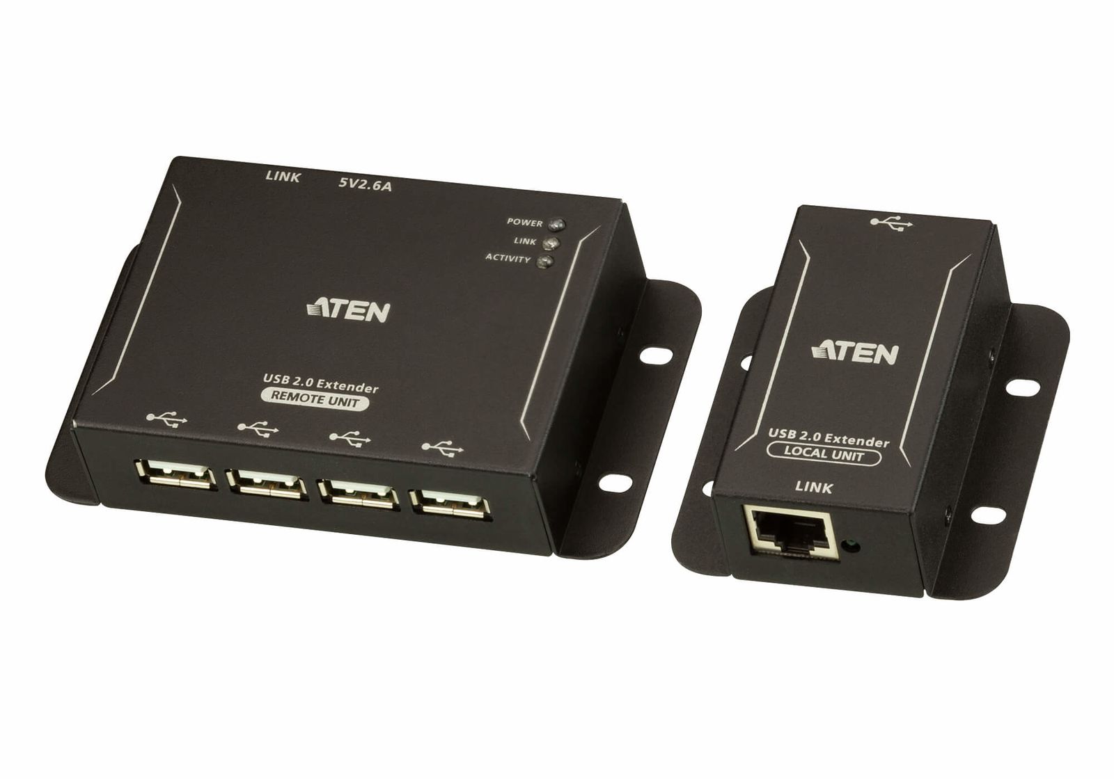 Aten 4-PORT Usb 2.0 Cat 5 Extender, image 1 of 3