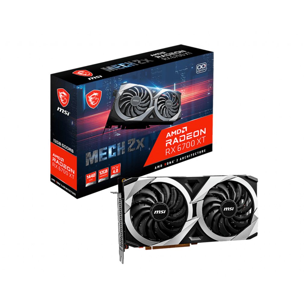 Radeon RX 6700 XT Mech 2X 12G OC, image 1 of 5