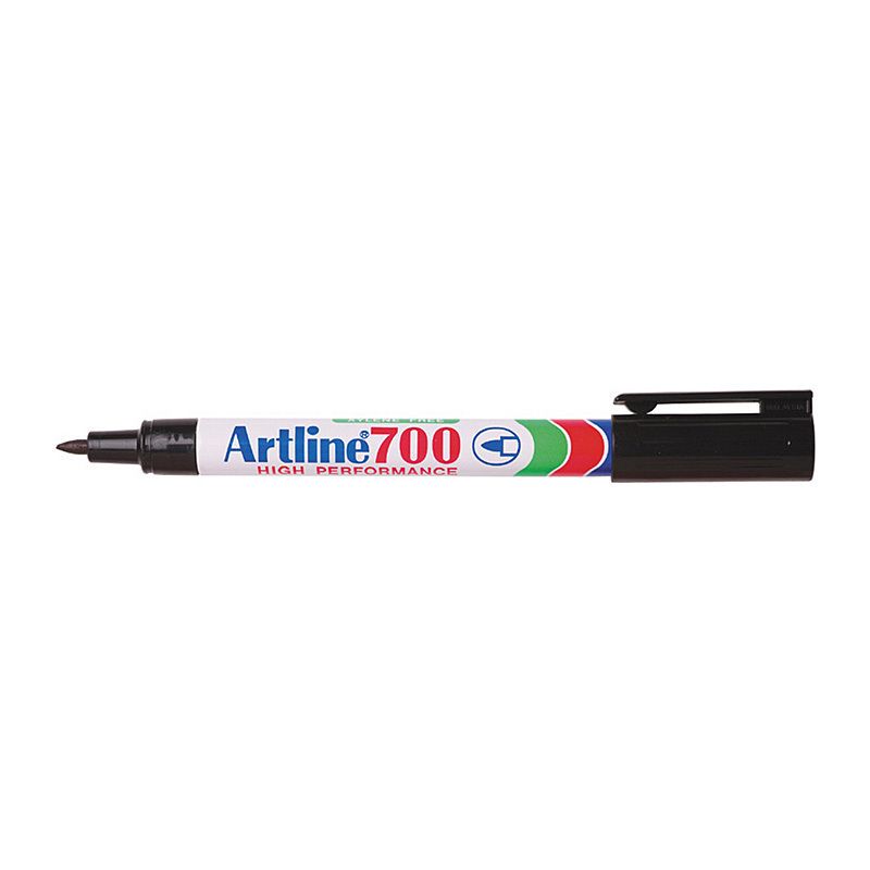 Artline 700 Perm Mrkr Blk BX12