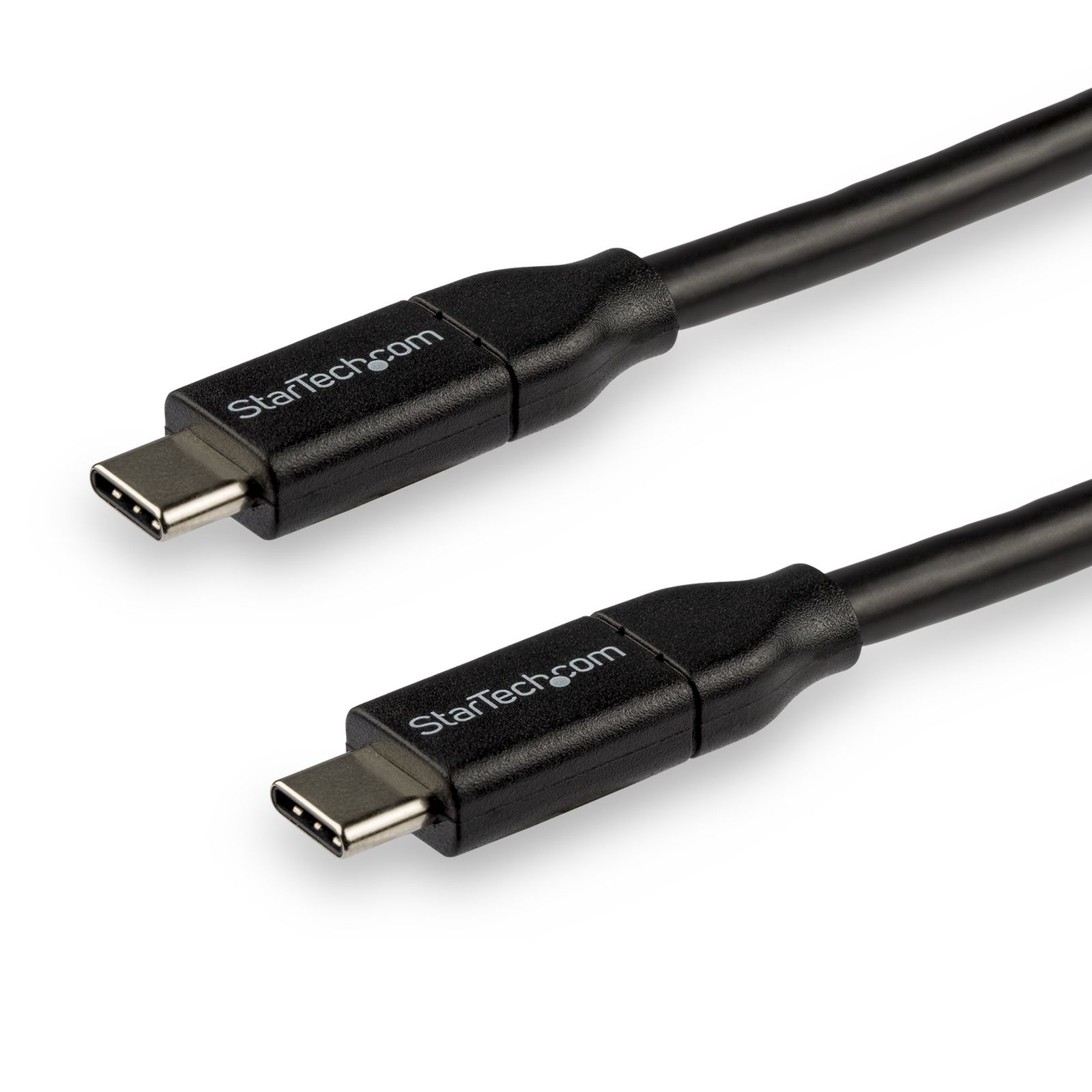 Startech 3M Usb-c 2.0 Cable, 5A Pd, TB 3 Compatible, Black, 2YR, image 1 of 5