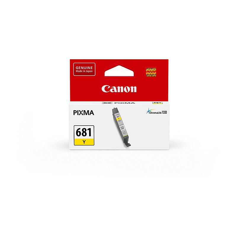 Canon CLI681 Yellow Ink Cart, image 1 of 2