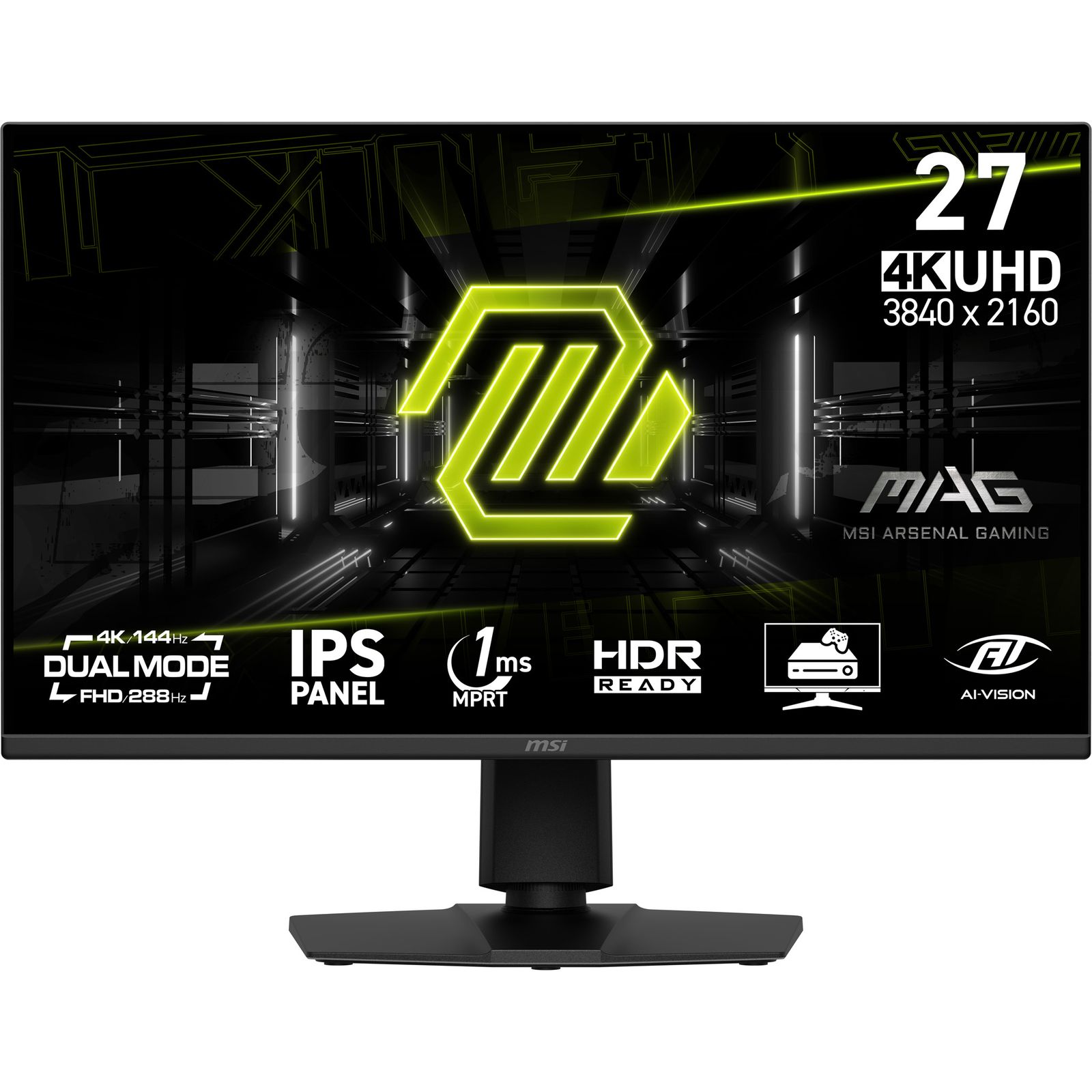 Mag 275UPD E14 Dual Uhd 144HZ/ Fhd 288HZ, image 1 of 15