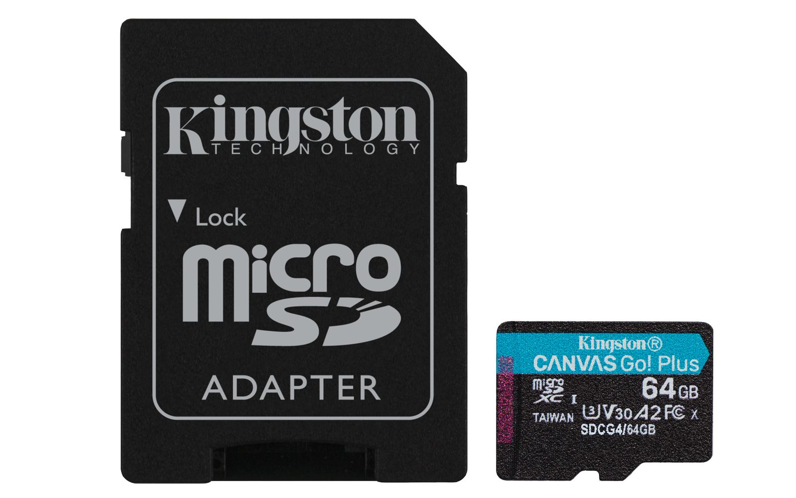64GB Microsdxc Canvas GO Plus GEN4, image 1 of 6