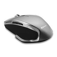 Verbatim 98621 Wireless 6-BUTTON Deluxe Blue Led Mouse - Graphite, image 1 of 3