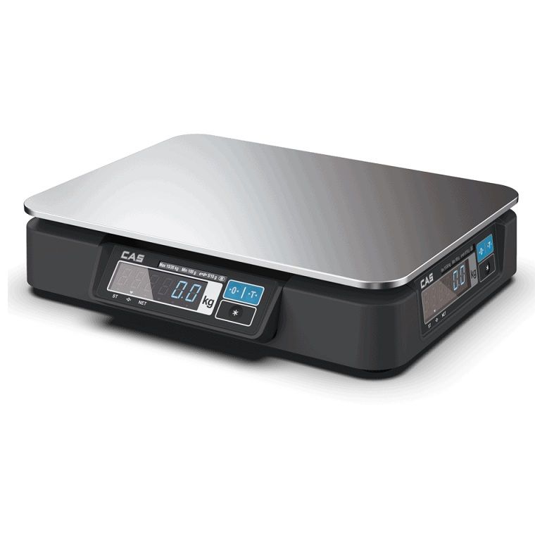 Cas Scale Pdn 15KG RS232/USB Black