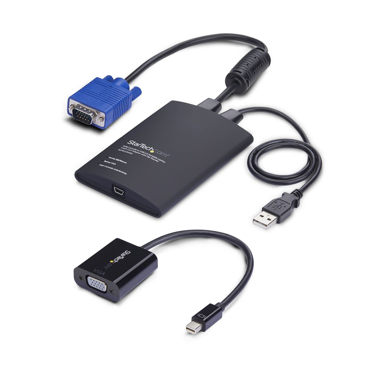 Startech.com Usb Crash Cart Adapter, Vga/mini Displayport Kvm Console, 2 YR, image 1 of 7