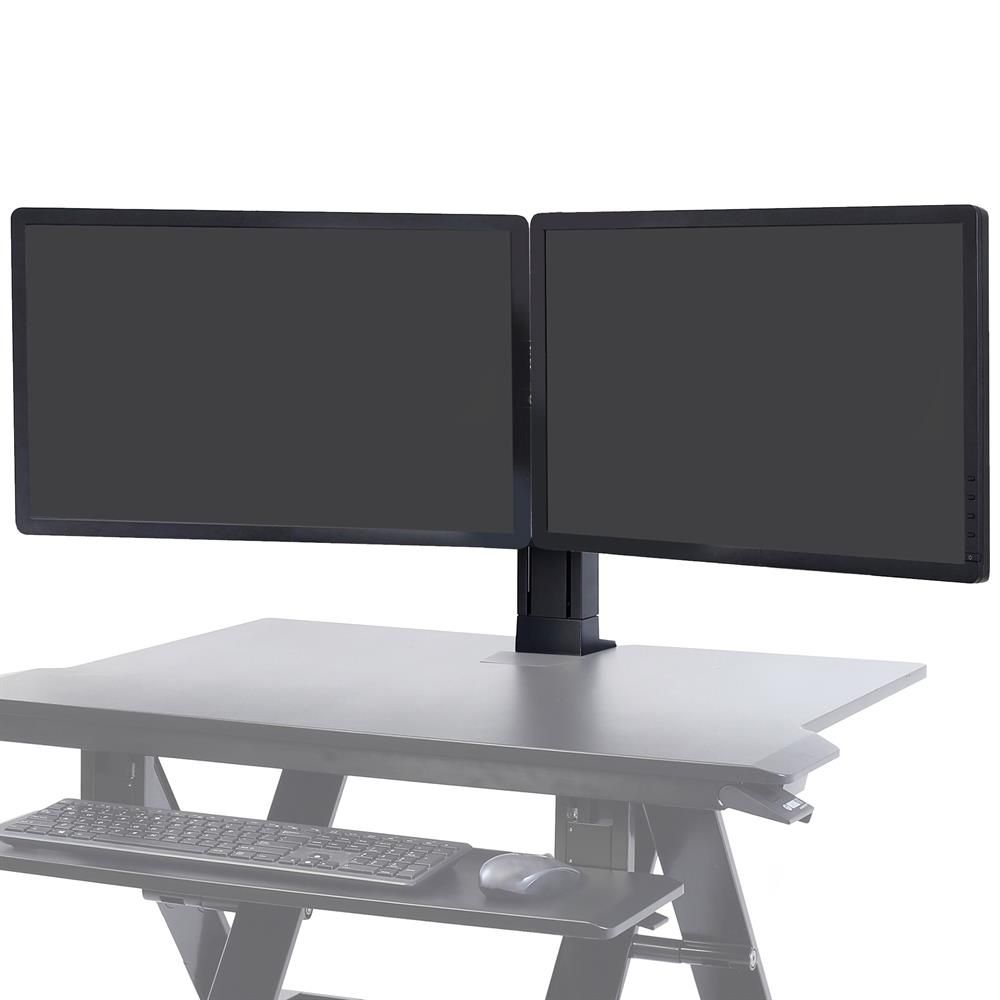 Ergotron Workfit Dual Monitor Kit Blk