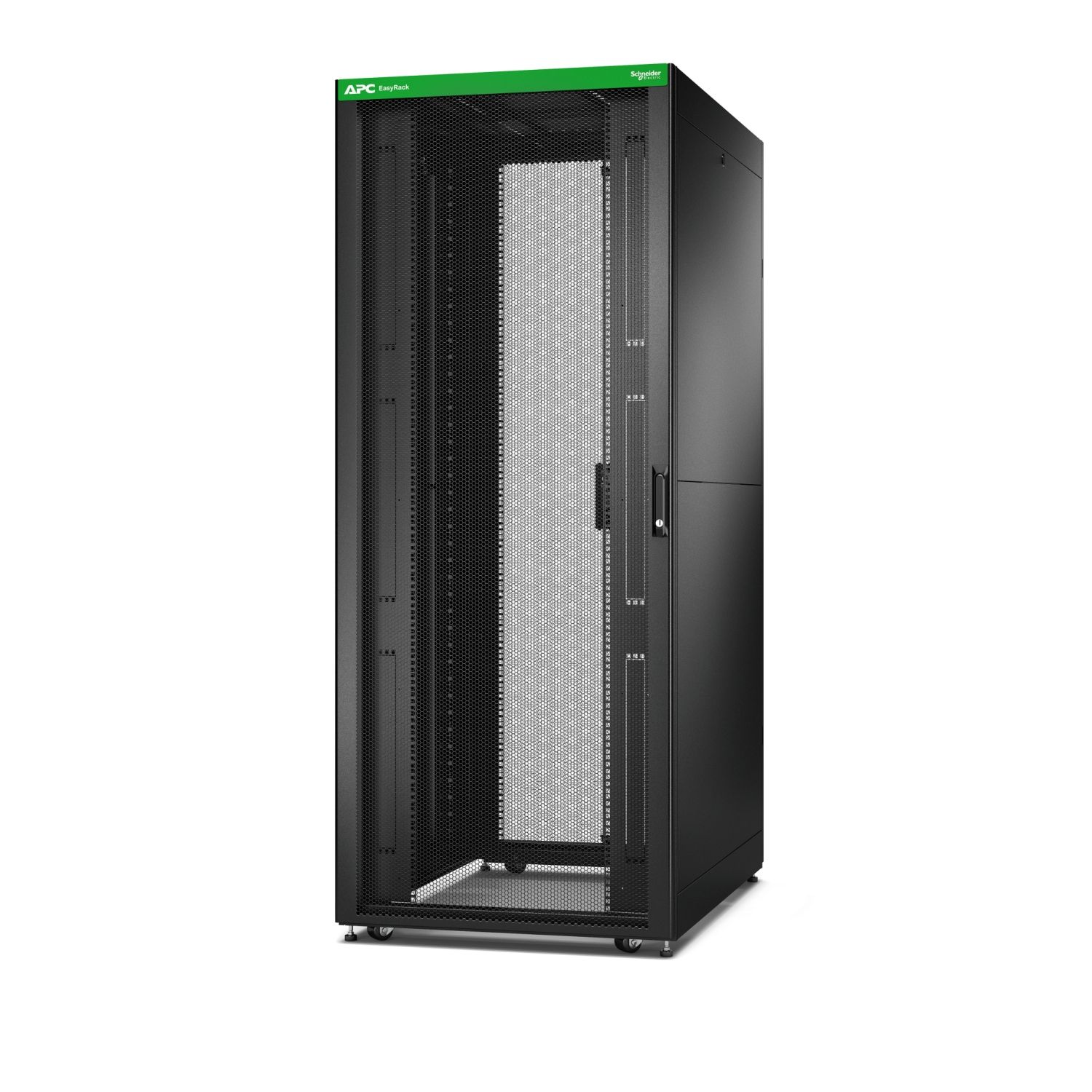 Apc Easy Rack 800MM/42U/1200MM with Roof, Side Panel,castors,feet + 4 Brackets, NO Bottom, image 1 of 4