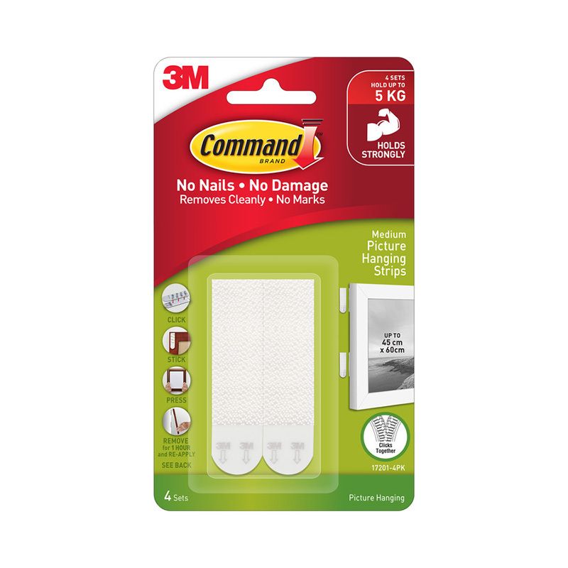 Cmd Strip 17201ANZ-4P Med PK6